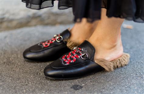 gucci fur free|gucci flats women.